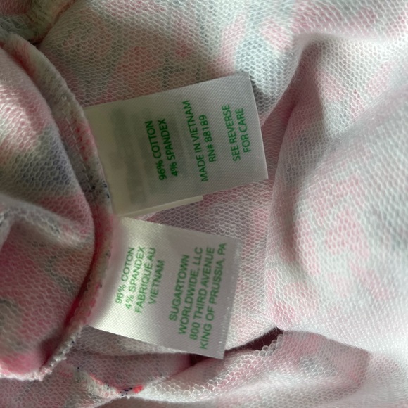 NWT Lilly Pulitzer Girls Popover Lilac You A Lot Size Large (8-10) - Picture 5 of 10